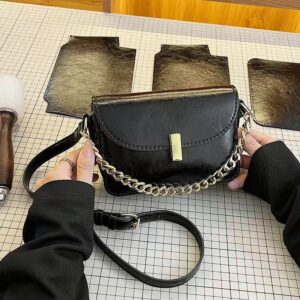 Top Leather Shoulder Bag