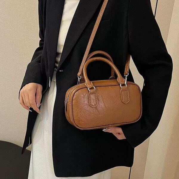 Handmade Leather Crossbody Bag